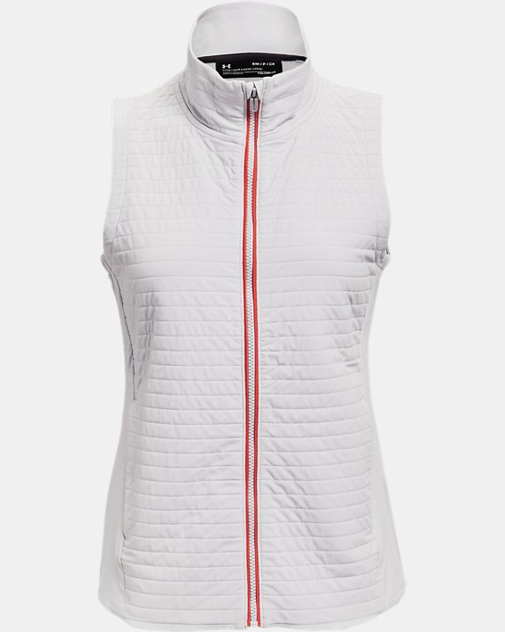 Women's UA Storm Revo Full Zip Vest, Gray, pdpMainDesktop image number 5
